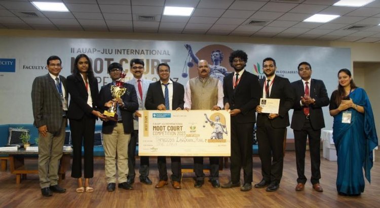 Jagran Lakecity University Hosts the Seventh International Moot Court Competition, the Second in Collaboration with AUAP