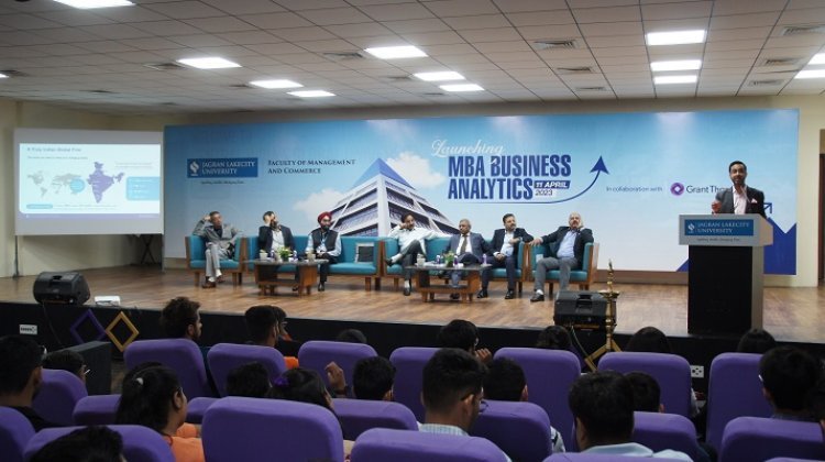 Jagran Lakecity University Launches MBA Business Analytics in Collaboration with Grant Thornton