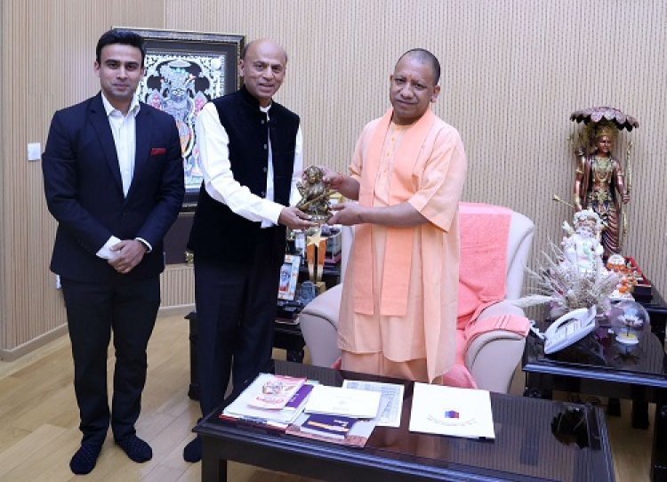 CM Yogi Adityanath Recognizes Galgotias University's Achievements in Education and Innovation for Uttar Pradesh's Future