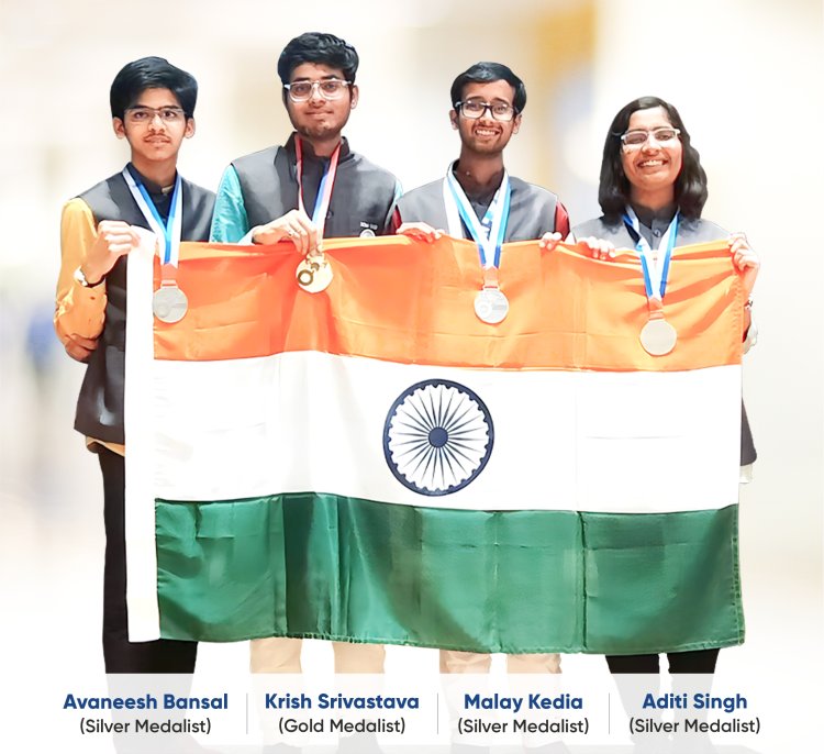 ALLENites secured 1 Gold and 3 Silver medals in International Chemistry Olympiad (IChO)