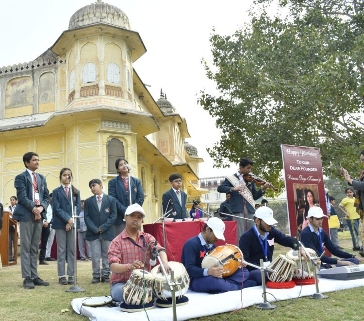 INCLUSIVE ORCHESTRA – STUDENTS OF THE PALACE SCHOOL, RAJASTHAN NETRAHEEN KALYAN SANGH & DISHA FOUNDATION