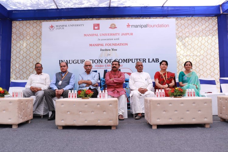 Manipal Foundation and Manipal University Jaipur Develop Advanced Computer Labs in 4 Village Schools