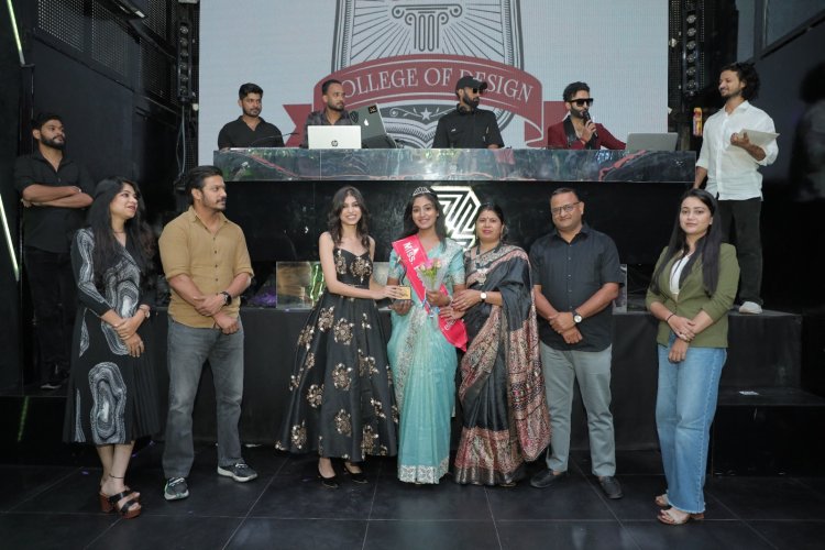 Lakshya Sharma and Akash Crowned Miss and Mr. Fresher at Ellen's Annual Bash